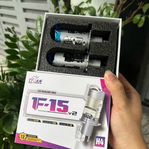 BI LED MINI TITAN MOTO F15 V2 CHÂN H4