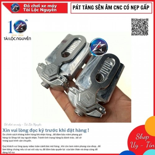 PAT TĂNG SÊN CNC NGUYÊN KHỐI CÓ LUÔN NẸP GẤP EX150/155/WINNER/WINNERX/SONIC