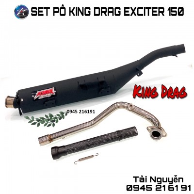 SET PÔ KING DRAG CHO EXCITER 150