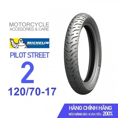 Vỏ Michelin Pilot Street 2 Size 120/70-17