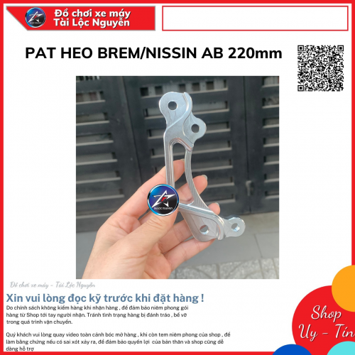 PAT HEO BREM/NISSIN AB 2013-20 GẮN ĐĨA 220mm