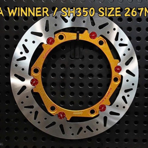 ĐĨA GH RACING SIZE 267mm CHO HONDA WINNER/WINNERX/SH300-350i