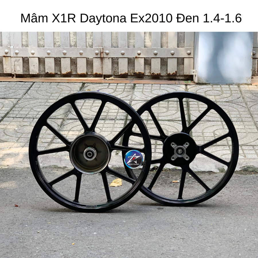 Mâm X1R Daytona Ex2010 Đen 1 4 1 6(5)